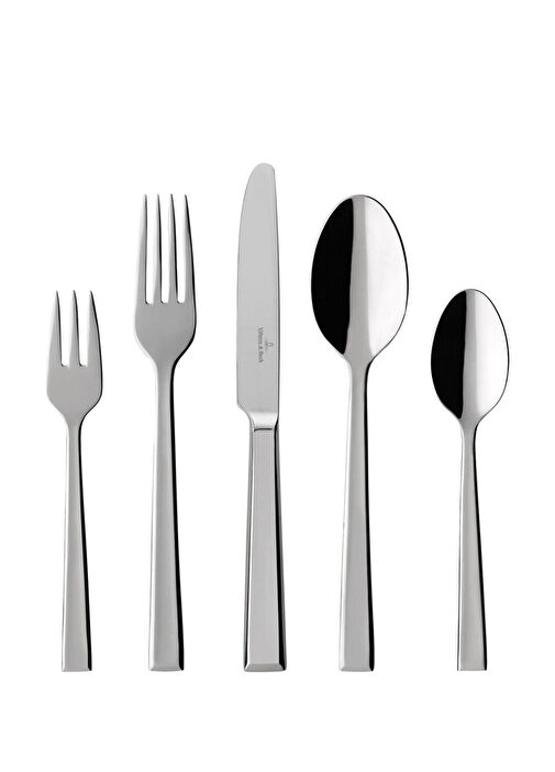 Villeroy & Boch - Victor 30 Parça 6 Kişilik Çatal Bıçak Seti - Gümüş