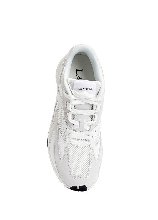 Beyaz Erkek Deri Sneaker - Görsel 5