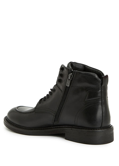 Siyah Erkek Deri Bot - Görsel 4