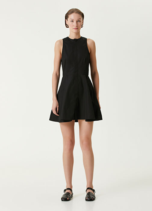 ワンピース AMI PARIS Woman Dress Black FDR215WV0045 0013 Ami Paris - Black Mini Dress