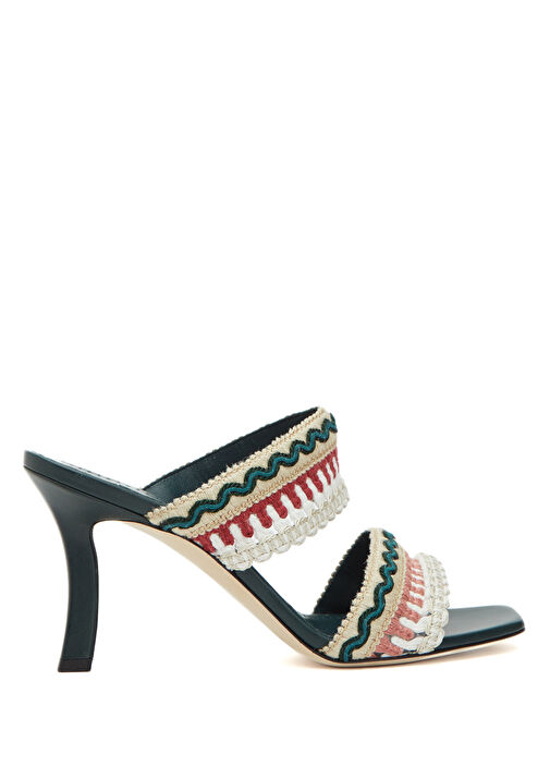 Mabecomu Çok Renkli Kadın Terlik - Görsel 2