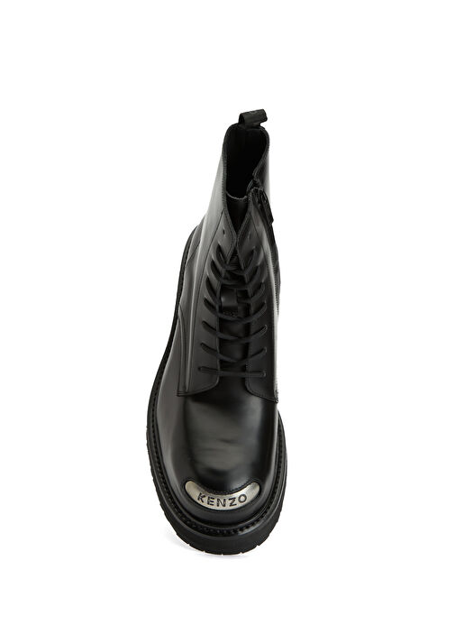 Siyah Erkek Deri Bot - Görsel 5