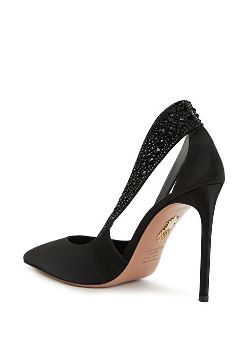 Siyah Topuklu Ayakkabı - Görsel 4