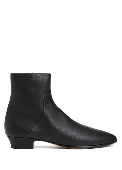 Siyah Kadın Deri Bot - Görsel 2
