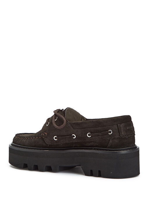 Allsaints Allsaints Aastha Koyu Kahverengi Kadın Süet Loafer | Beymen Koyu Kahverengi - 4. görsel