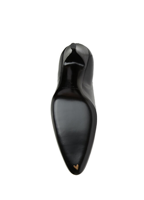 Siyah Kadın Deri Bot - Görsel 6