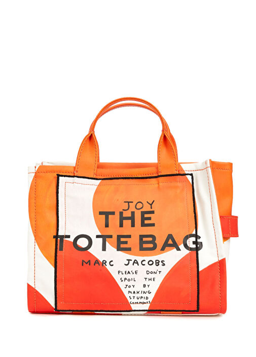 Marc Jacobs - X David Shrigley Medium Kadın Çanta - Turuncu