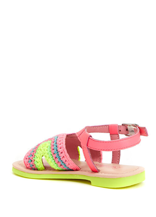 Pembe Kız Çocuk Sandalet - Görsel 4