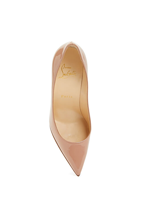 Nude Deri Stiletto - Görsel 5