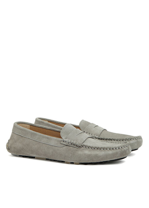 Taş Erkek Süet Loafer - Görsel 3