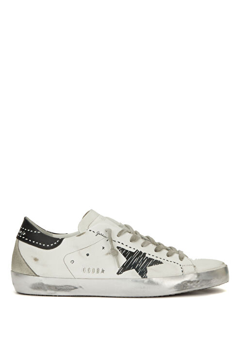 Golden Goose en Goose Superstar Eskitme Detaylı Erkek Deri Sneaker  101469738 - 28058025 | Morhipo