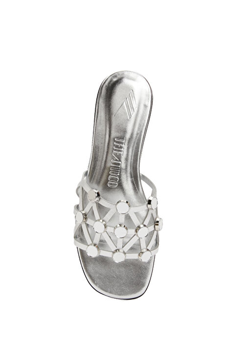 Silver Kadın Deri Terlik - Görsel 5