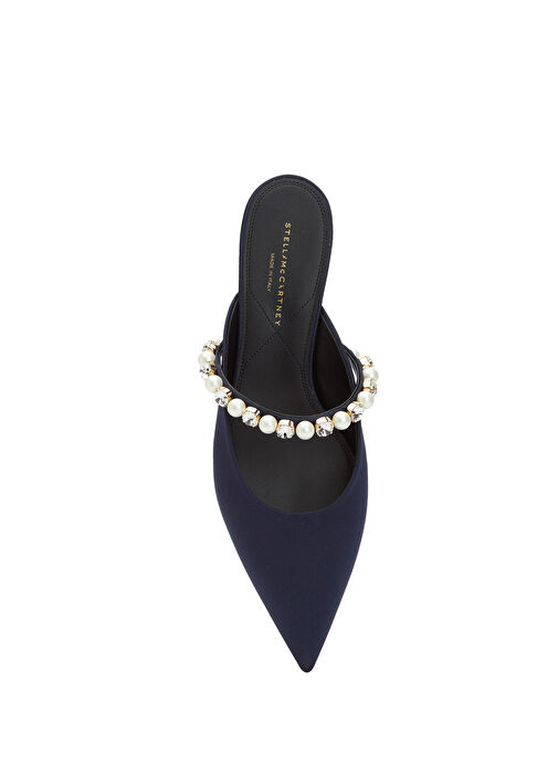 Lacivert Kadın Terlik - Görsel 5