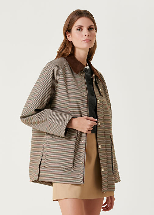 【SANDRO】Bastille Mock Neck Coat Sandro - Bastille Mock Neck Coat