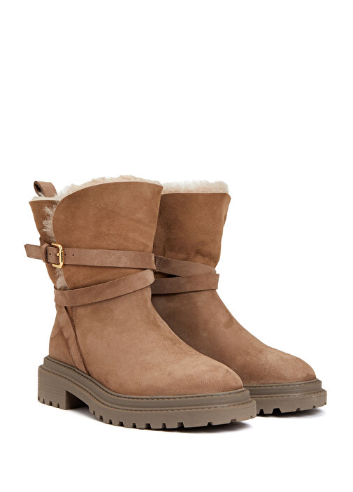 Vizon Kadın Deri Bot - Görsel 3