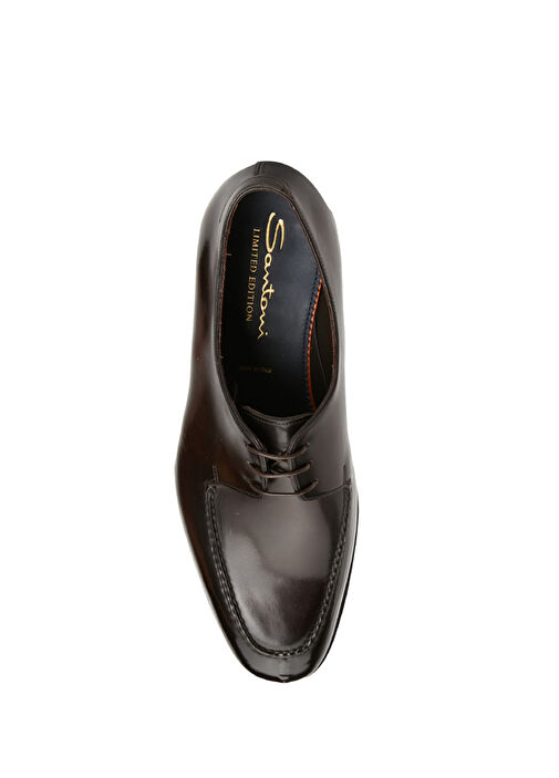 Leo Kahverengi Erkek Deri Ayakkabı - Görsel 5