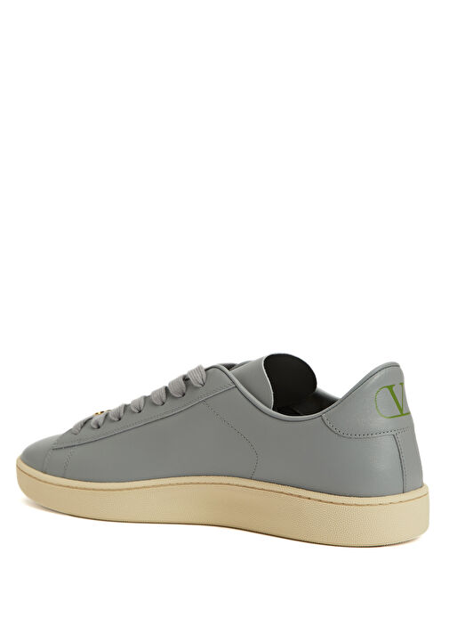Royco Gri Erkek Deri Sneaker - Görsel 4