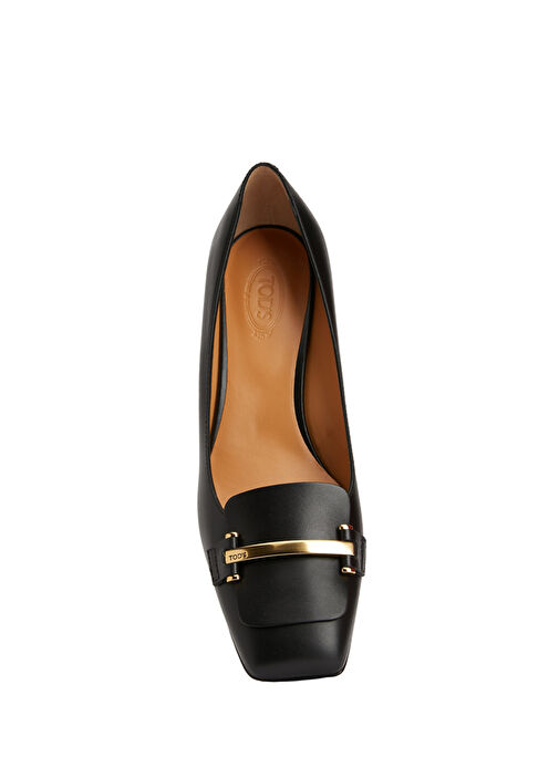 Tod's Tod's Siyah Deri Topuklu Ayakkabı Basketbol Ayakkabıları | Beymen Siyah - 5. görsel