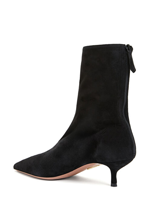 Siyah Kadın Deri Bot - Görsel 4