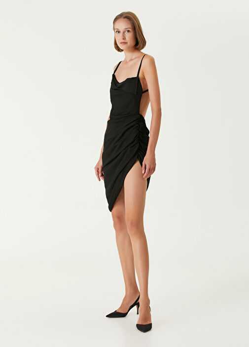 Jacquemus Saudade Black Mini Dress