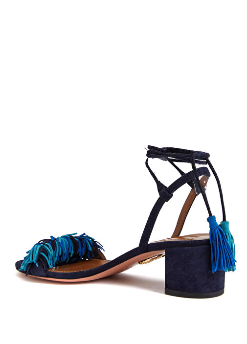 Beymen Reborn Lacivert Beymen Reborn Aquazzura Topuklu Sandalet