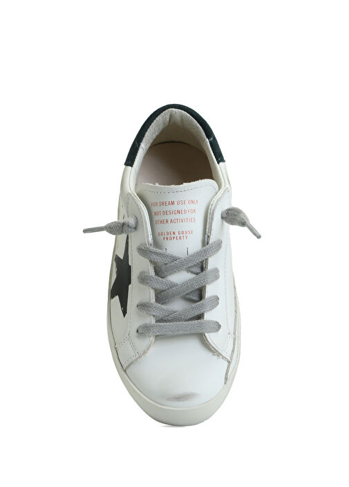 Super-Star Beyaz Unisex Çocuk Deri Sneaker - Görsel 6