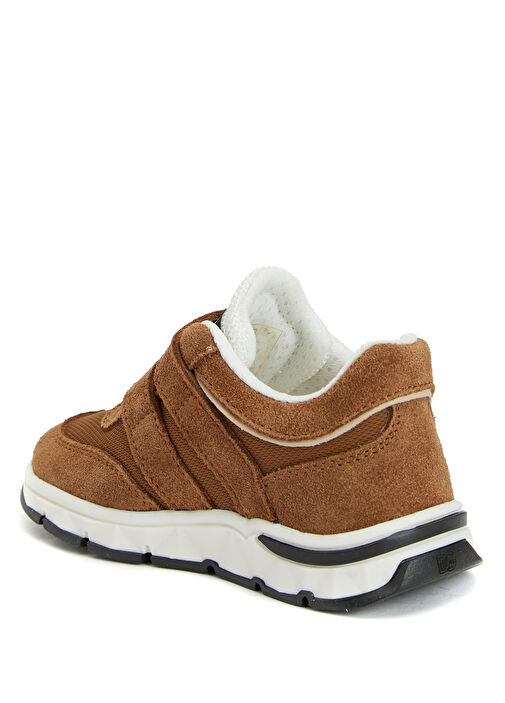 Kestane Erkek Çocuk Deri Sneaker - Görsel 4