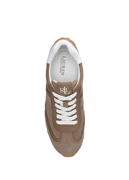 Taba Kadın Süet Sneaker - Görsel 4