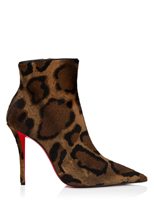 Miss Z Leopar Kadın Deri Bot - Görsel 2
