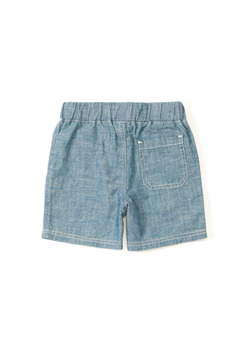 Denim Shorts Toddler Boy Polo Shorts Boys Solid Regular Fit Denim