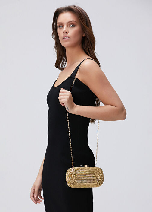 Network - Gold Women's Clutch