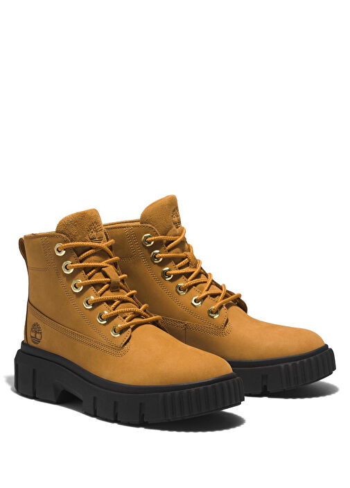 Greyfield Camel Kadın Deri Bot - Görsel 3