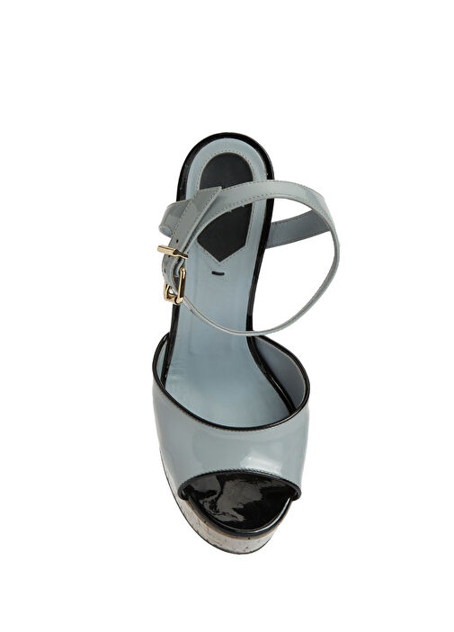 Beymen Reborn Gri Beymen Reborn Fendi Topuklu Sandalet