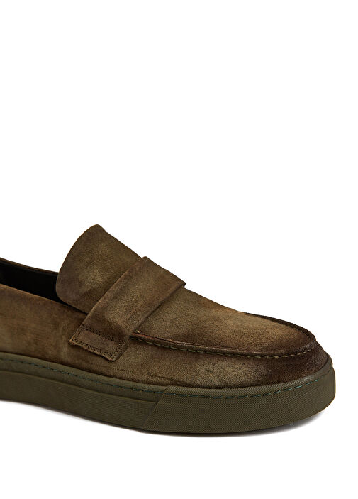 Divarese Divarese Haki Erkek Deri Loafer Beymen'de! Haki - 7. görsel