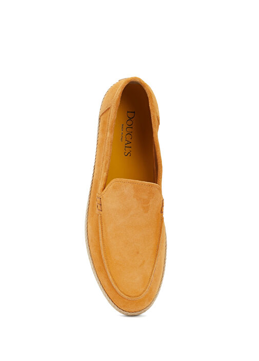 Turuncu Erkek Süet Loafer - Görsel 5