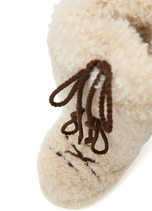 Moon Boot Moon Boot Icon Curly Extra Ekru Kadın Kar Botu Beymen'de! Ekru - 5. görsel