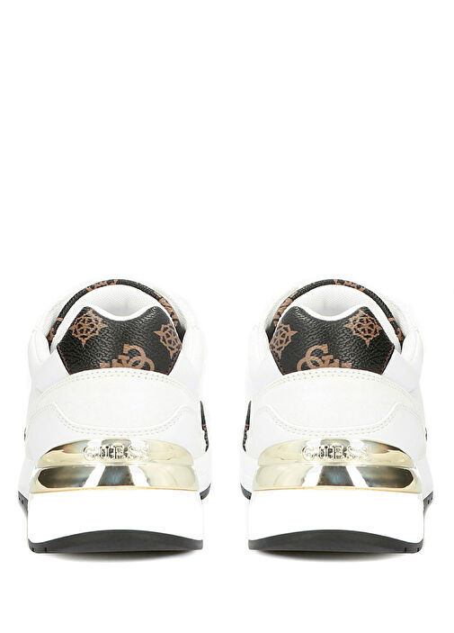 Siyah Logo Detaylı Kadın Sneaker - Görsel 5