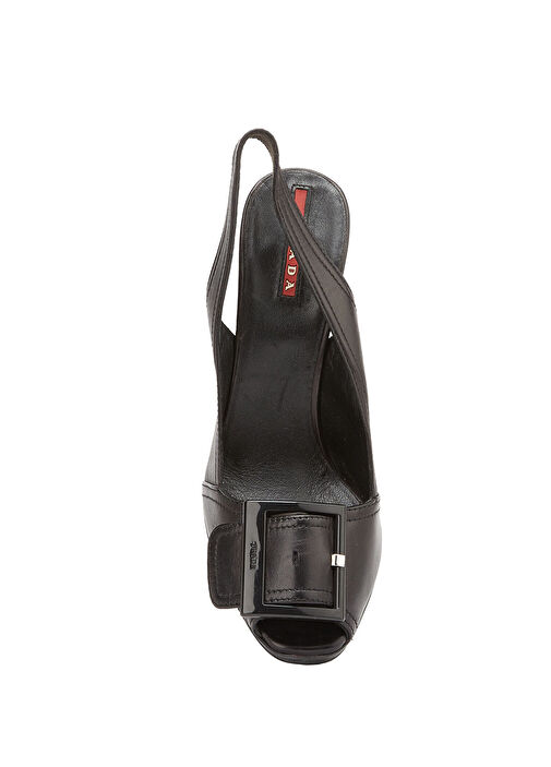 Beymen Reborn Siyah Beymen Reborn Prada Topuklu Ayakkabı