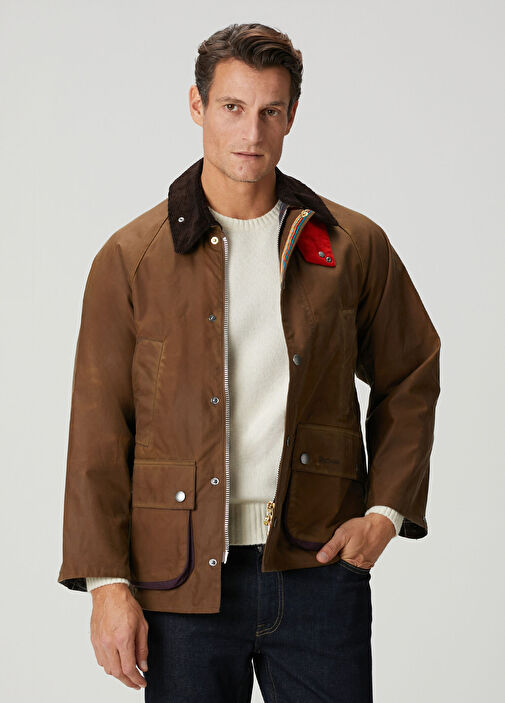 Paul Smith x Barbour - X Barbour Kahverengi Ceket - Kahverengi
