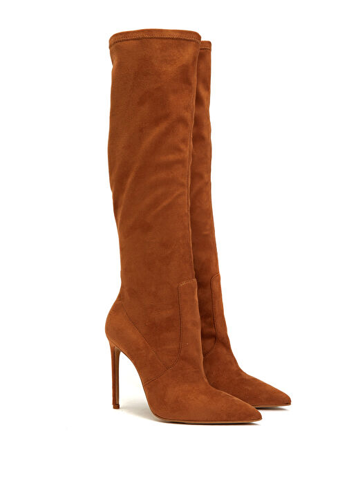 Taba Kadın Süet Çizme - Görsel 9