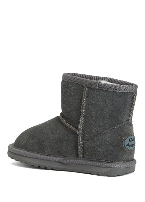 Wallaby Mini Antrasit Çocuk Süet Bot - Görsel 4