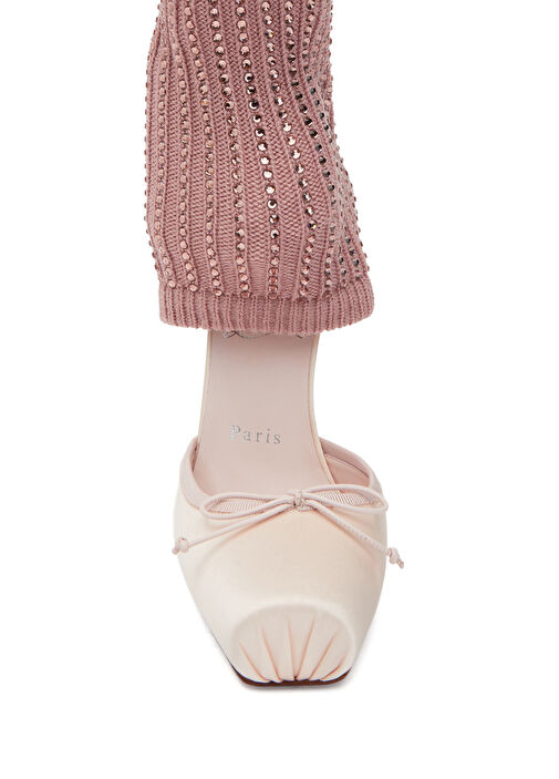 Cassia Annmac Açık Pembe İpek Topuklu Ayakkabı - Görsel 5