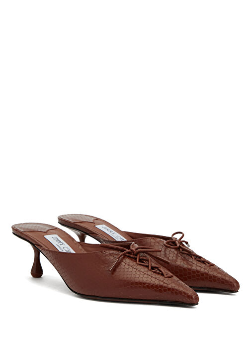 Scarlett Konyak Kadın Deri Terlik - Görsel 3