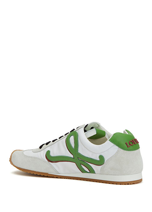 Loewe Loewe Beyaz Yesil Ballet Runner 2.0 Beyaz Yeşil Kadın Deri Sneaker | Beymen Beyaz Yesil - 4. görsel