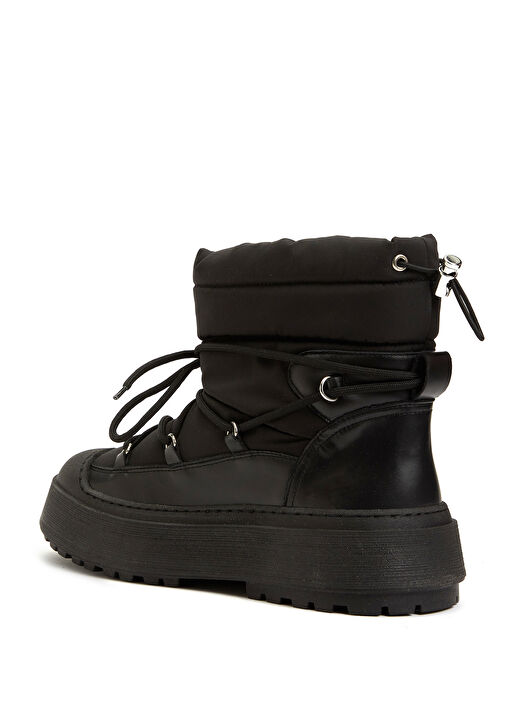 Siyah Kadın Deri Bot - Görsel 4
