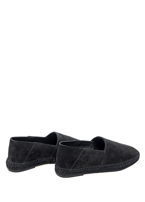 Siyah Erkek Deri Espadril - Görsel 4