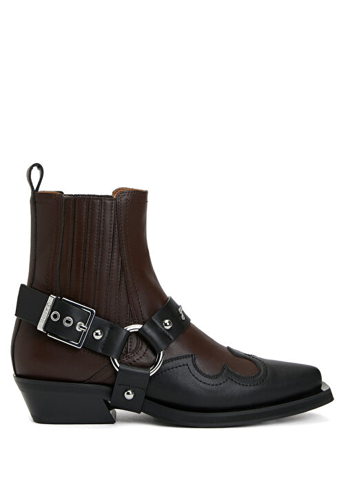 Koyu Kahverengi Kadın Bot - Görsel 2