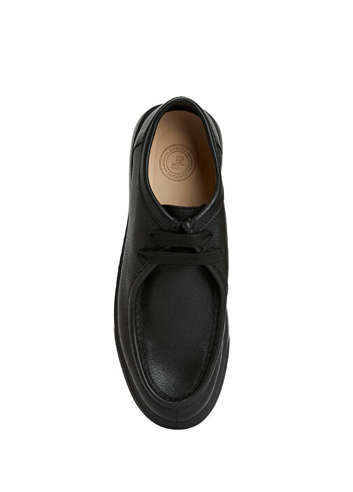 Fernabee Siyah Erkek Deri Loafer - Görsel 5