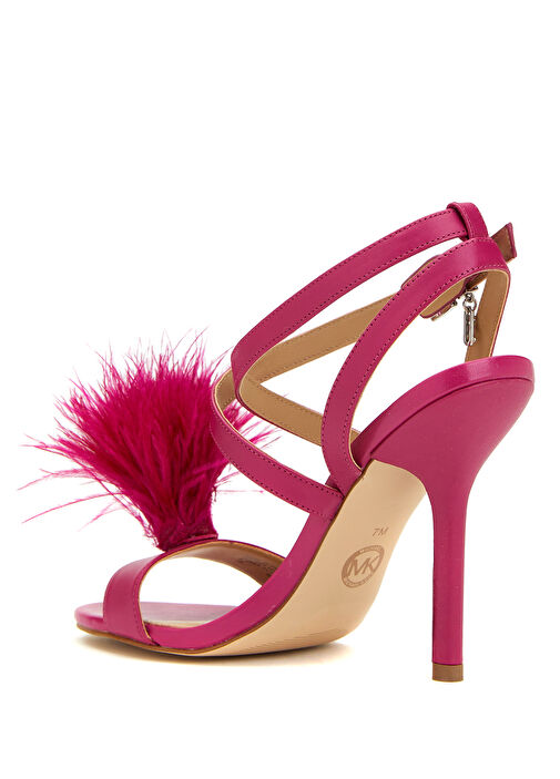 Whitby Fuşya Kadın Deri Sandalet - Görsel 4