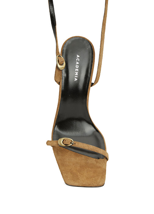 Amorf Camel Kadın Süet Sandalet - Görsel 10